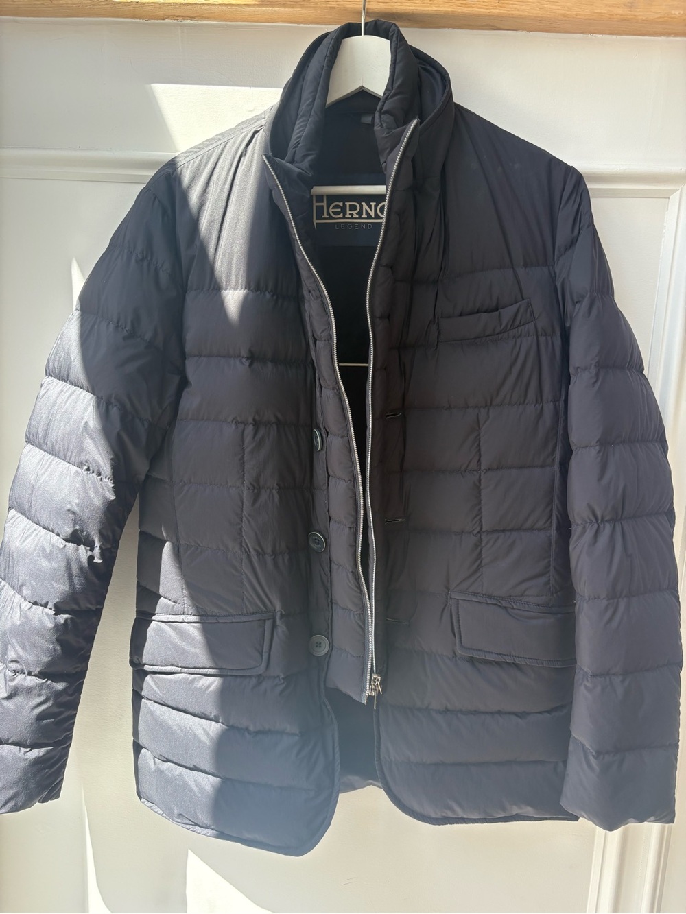 Herno padded men’s jacket sz 44 but fits men’s S/ M never worn!